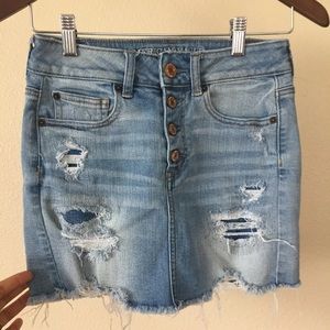 American Eagle denim skirt